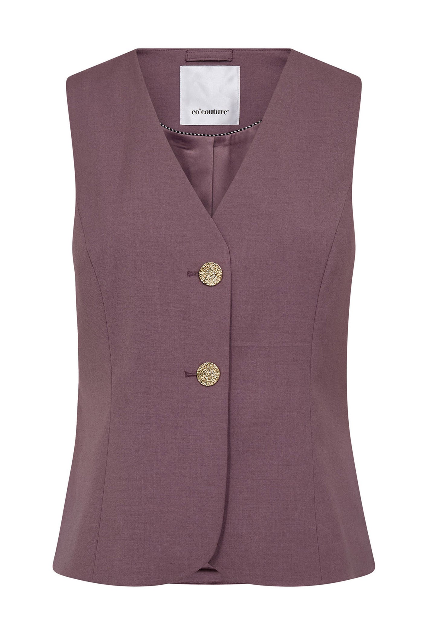 LiamCC Curve Vest 103-Old Rose - 40005