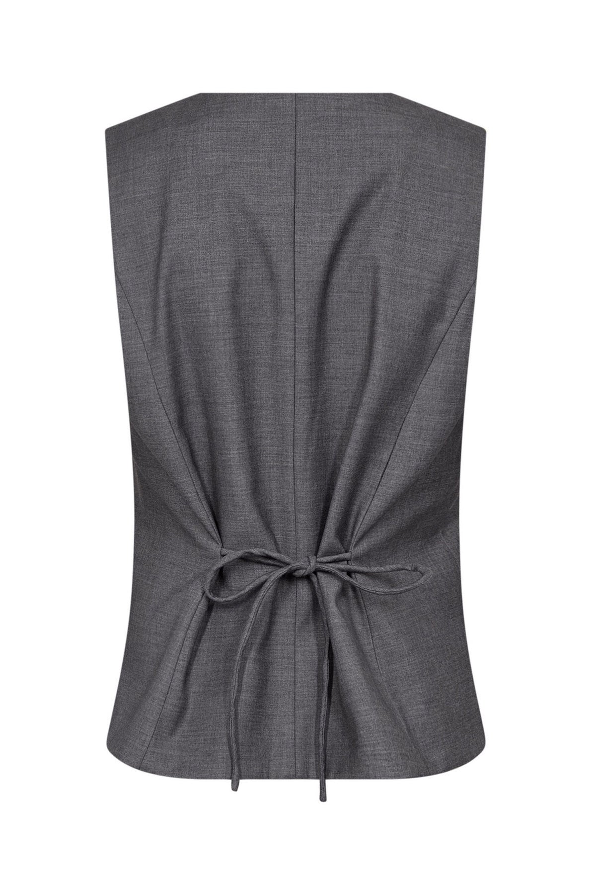 LiamCC Curve Vest 139-Mid Grey - 40005
