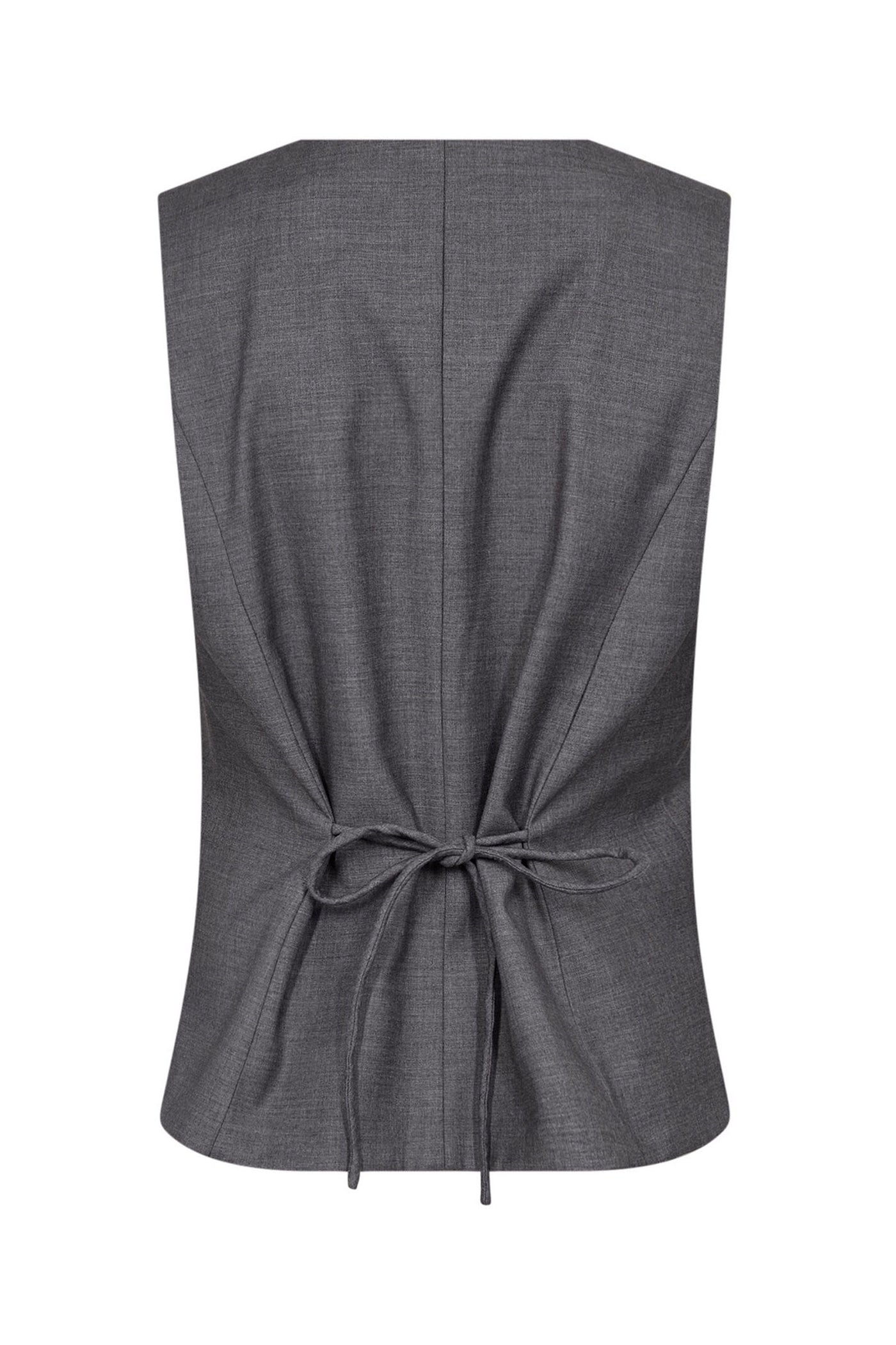 LiamCC Curve Vest 139-Mid Grey - 40005