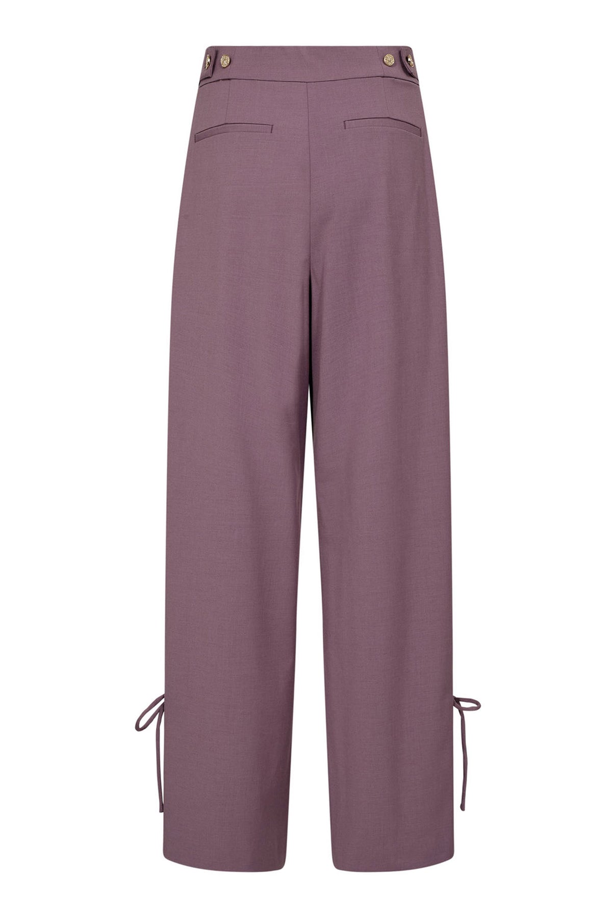 LiamCC String Pleat LL Pant 103-Old Rose - 41014