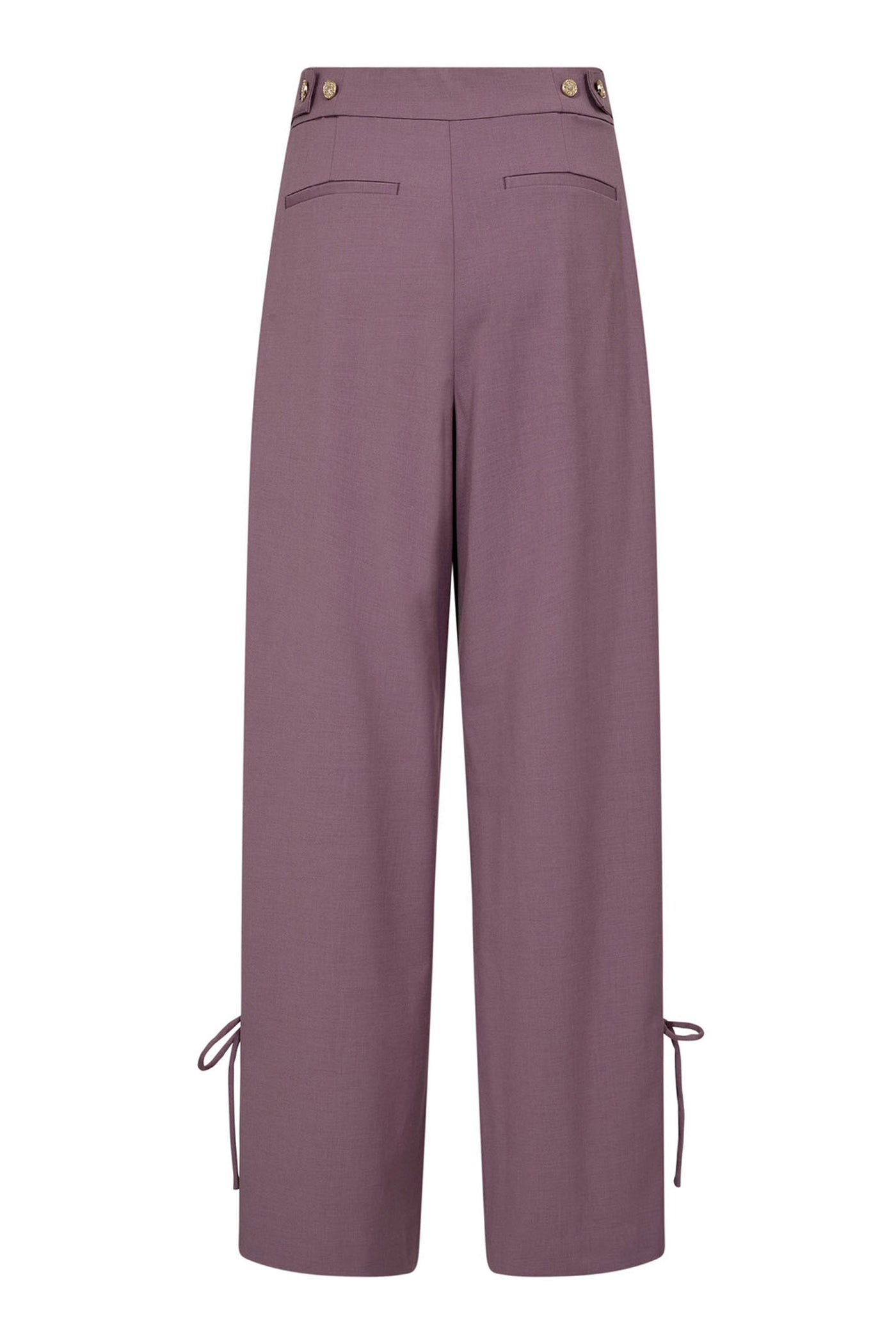 LiamCC String Pleat LL Pant 103-Old Rose - 41014