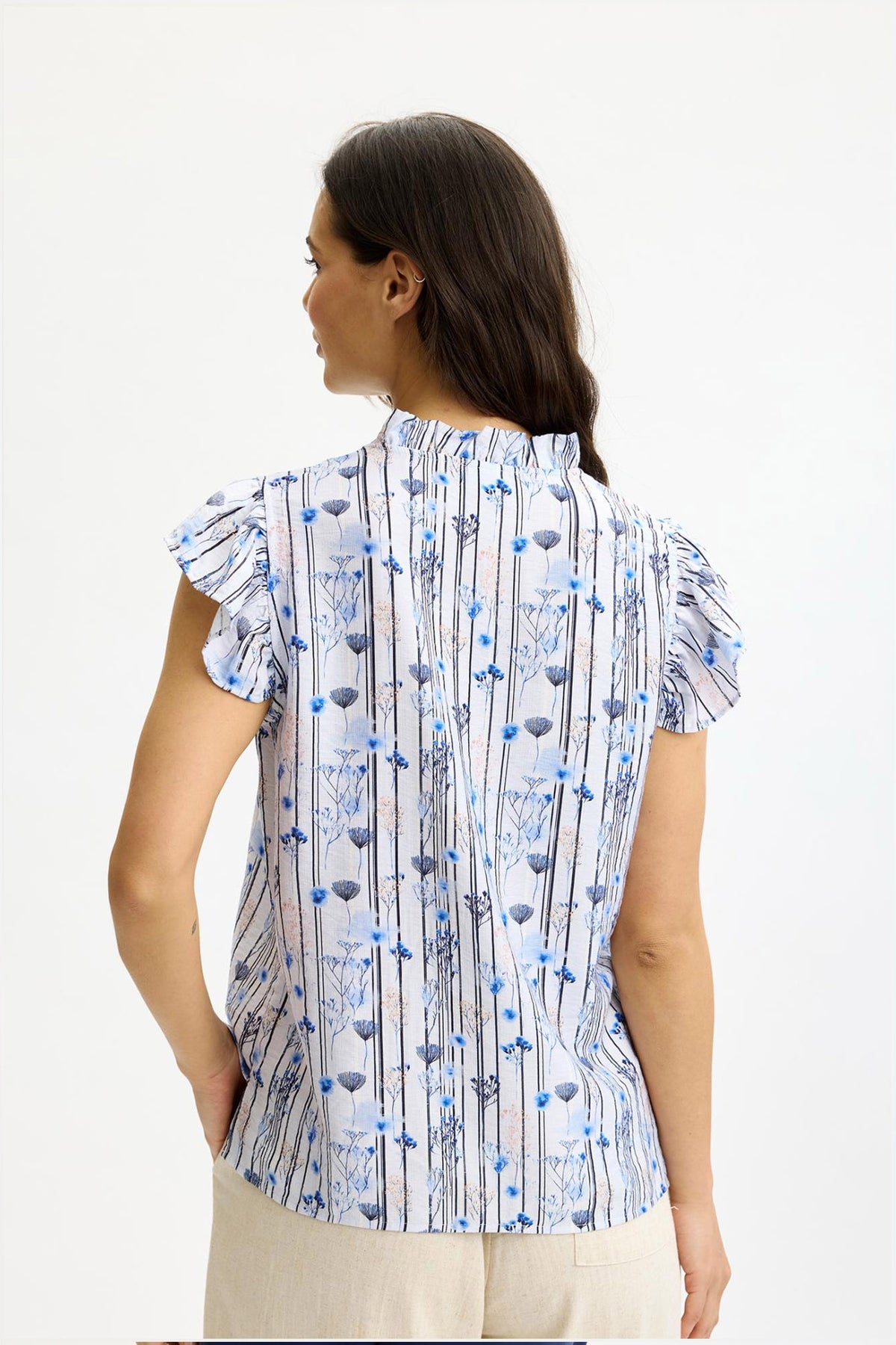 Liana top Blue - 17134