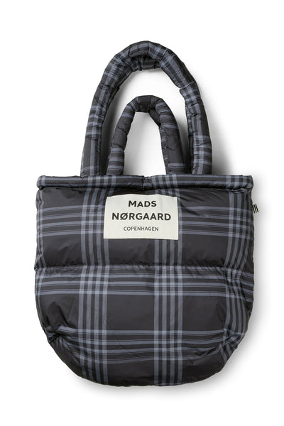 Light Ripstop Pillow AOP BAg Black/Vanilla - 205323 Thumbnail