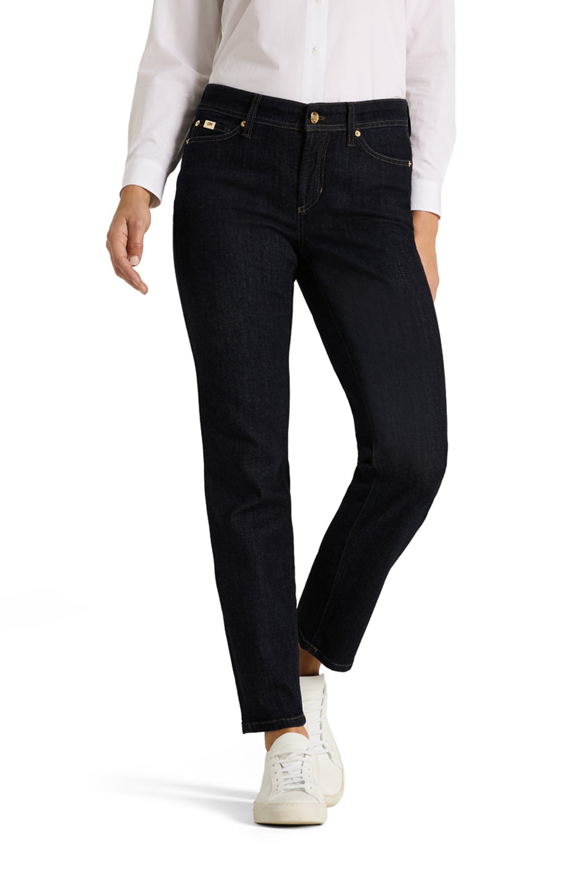 Piper cropped Dark Denim - 0027 28 9157