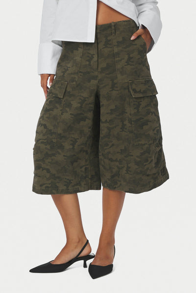 Islana Camou Shorts Camou - 170089 Thumbnail