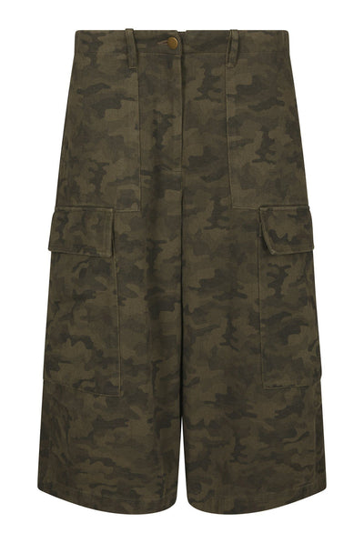 Islana Camou Shorts Camou - 170089 Thumbnail