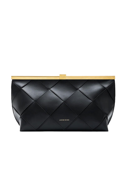 Anine Clutch Black - A-13-12640 Thumbnail