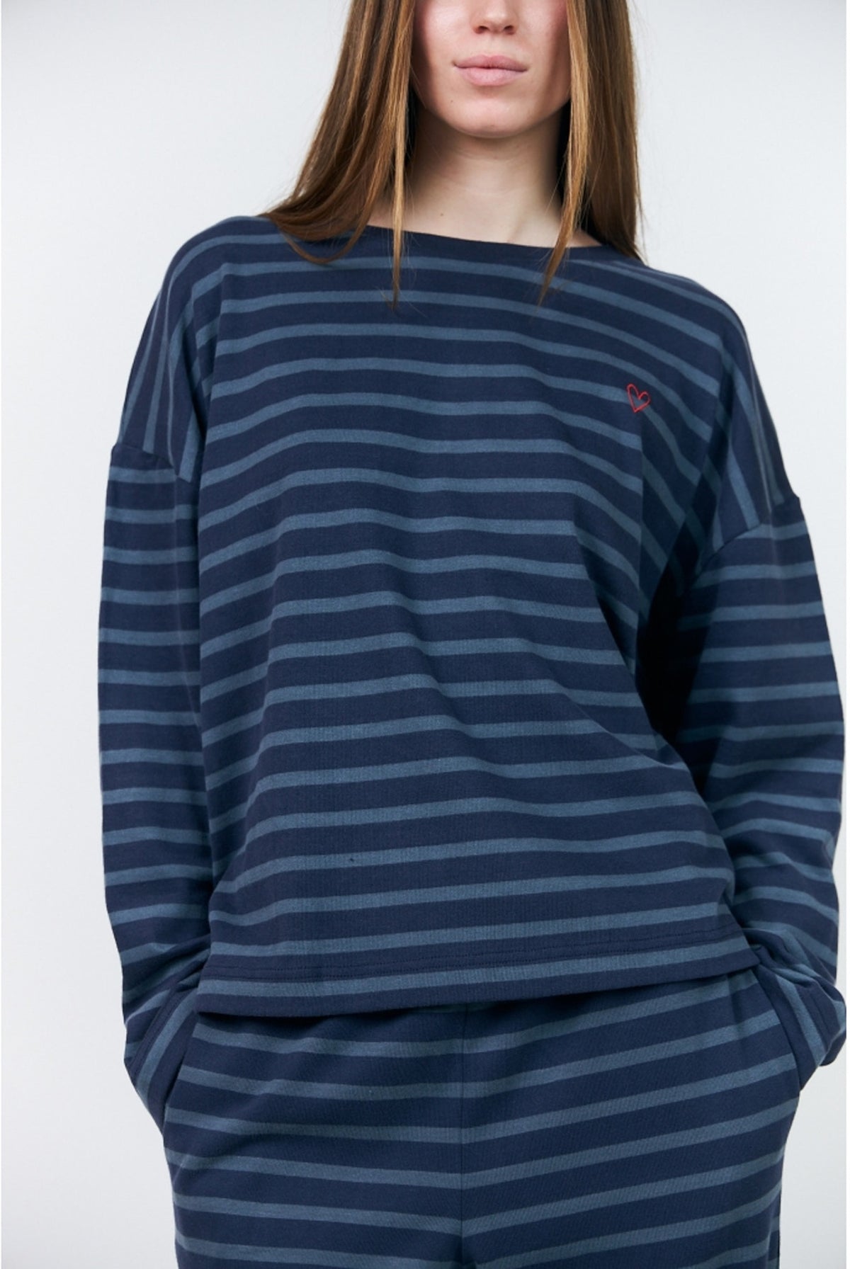 Demill Sweatshirt Ls 23 Dark Blue - 26412-1068