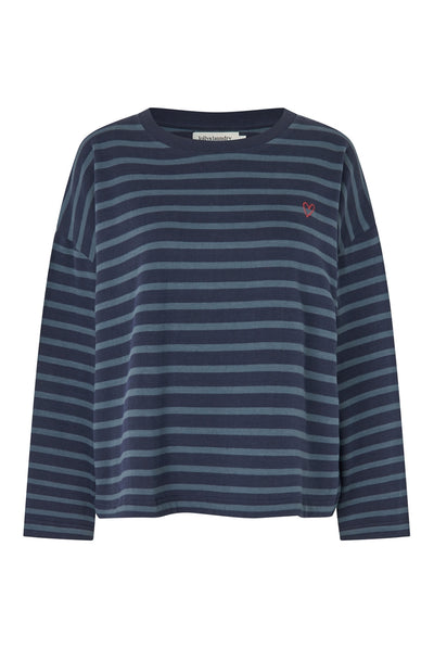 Demill Sweatshirt Ls 23 Dark Blue - 26412-1068 Thumbnail