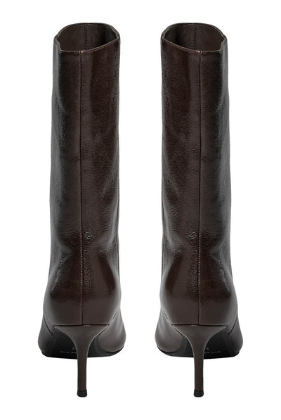 LENCIESW MID HIGH BOOT 7080 Dark brown - S263773 Thumbnail