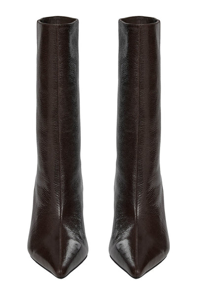 LENCIESW MID HIGH BOOT 7080 Dark brown - S263773 Thumbnail