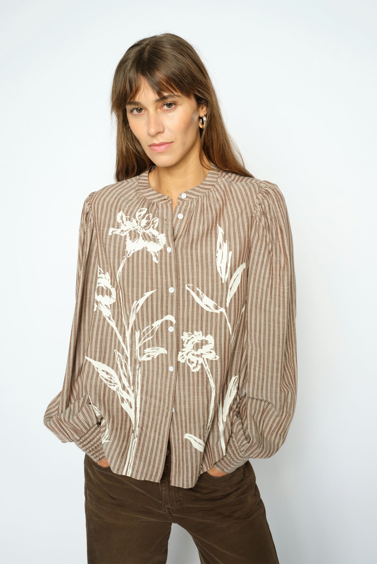 MMMysa Quozi Shirt Downtown Brown - 181140