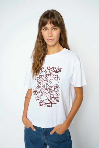 MMBernat O-SS Tee White - 180640 Thumbnail