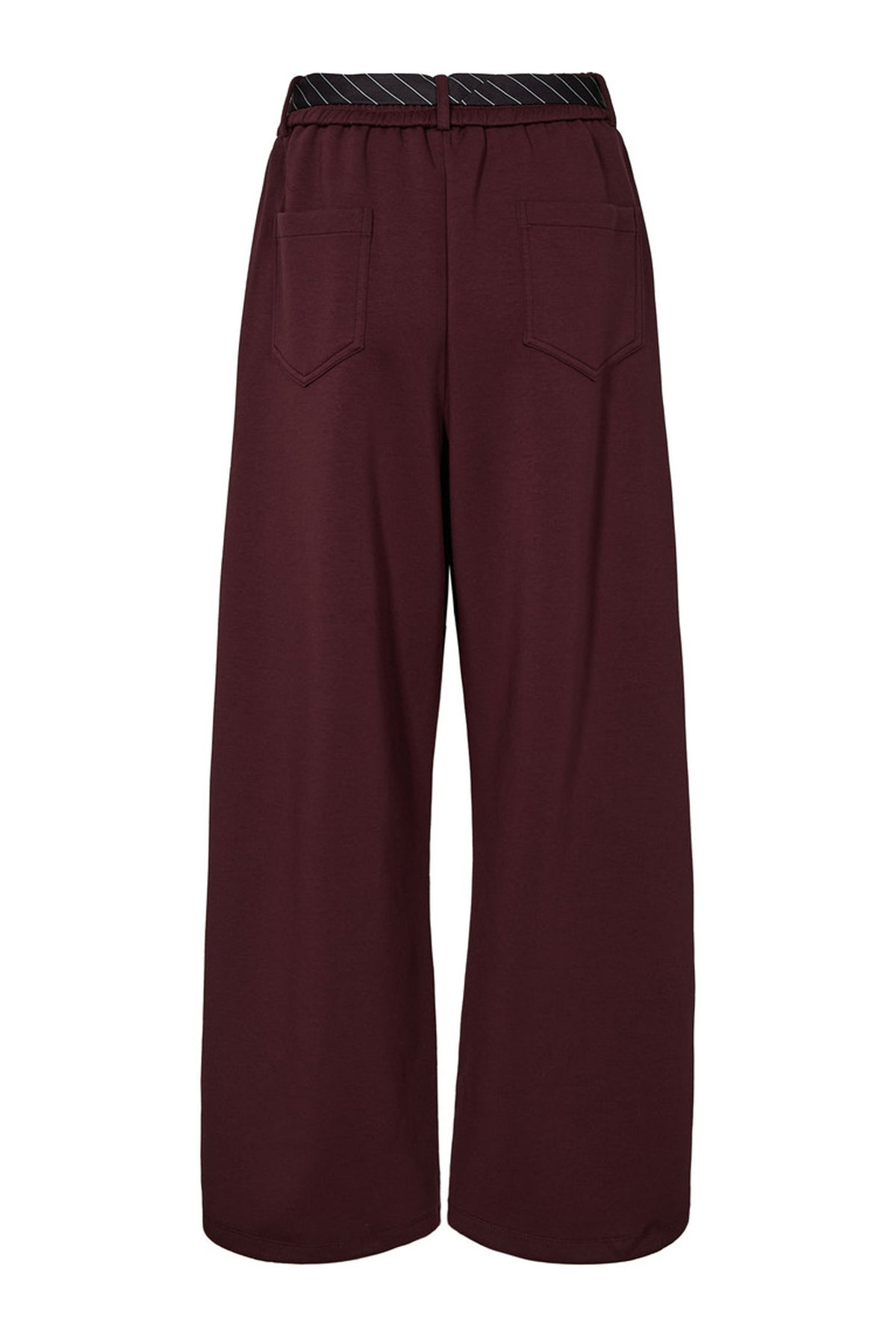 Maxi Split Tie Tall Pant Wine - HL11000