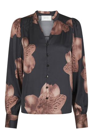 Massima Misty Orchid Blouse MIDNIGHT BLUE - 168289