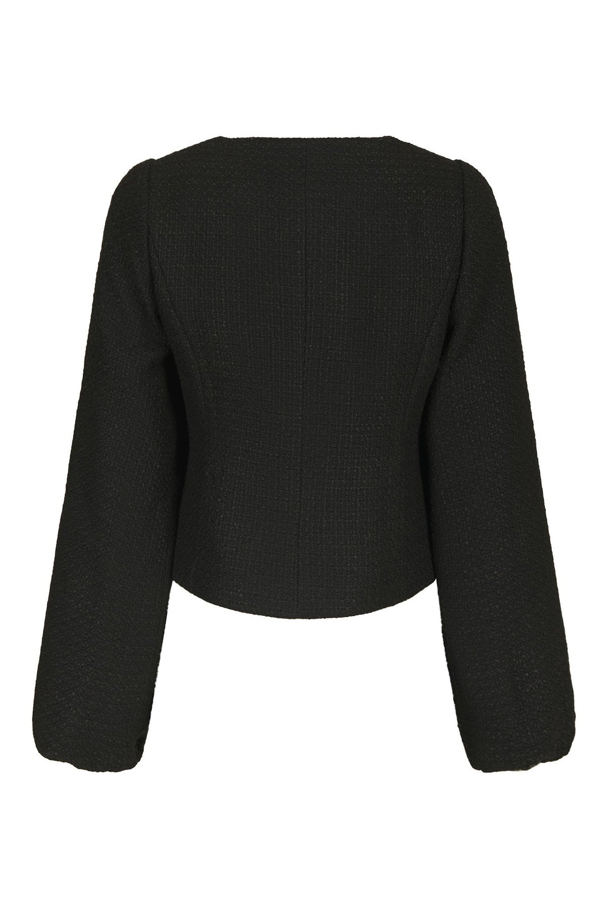 Junette Boucle Jacket Black - 170179