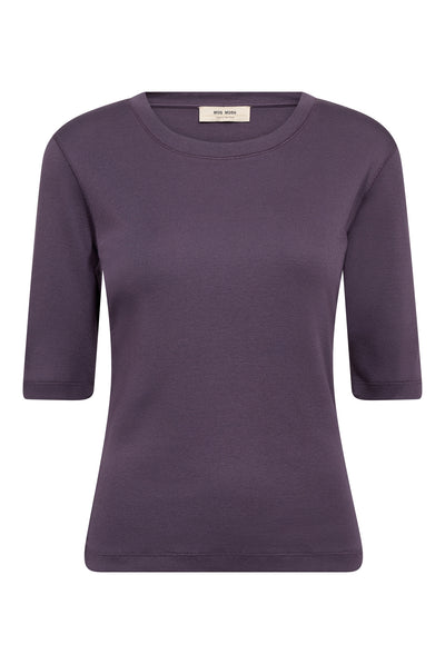 MMMali O-neck 3/4 Sleeve Tee Sweet Grape - 177500 Thumbnail