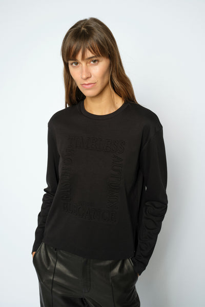 MMAly O-LS Tee Black - 180690 Thumbnail