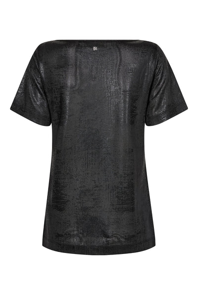 MMNiva O-SS Metallic Tee Black - 183910 Thumbnail