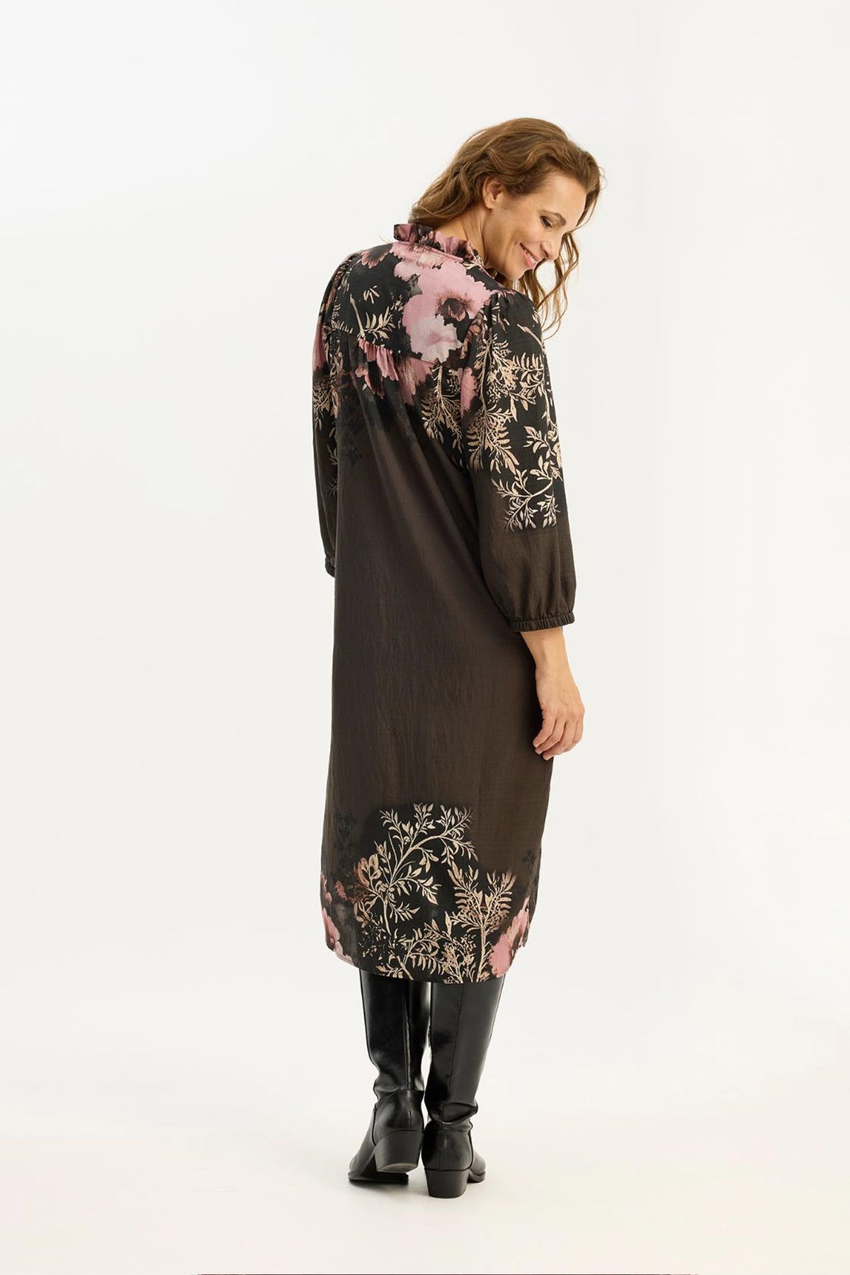 Lilly dress Mocca - 16862