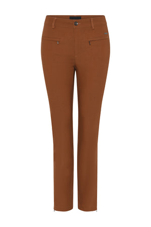 Lina 7/8 w. zip 376-Orange - 6841/420