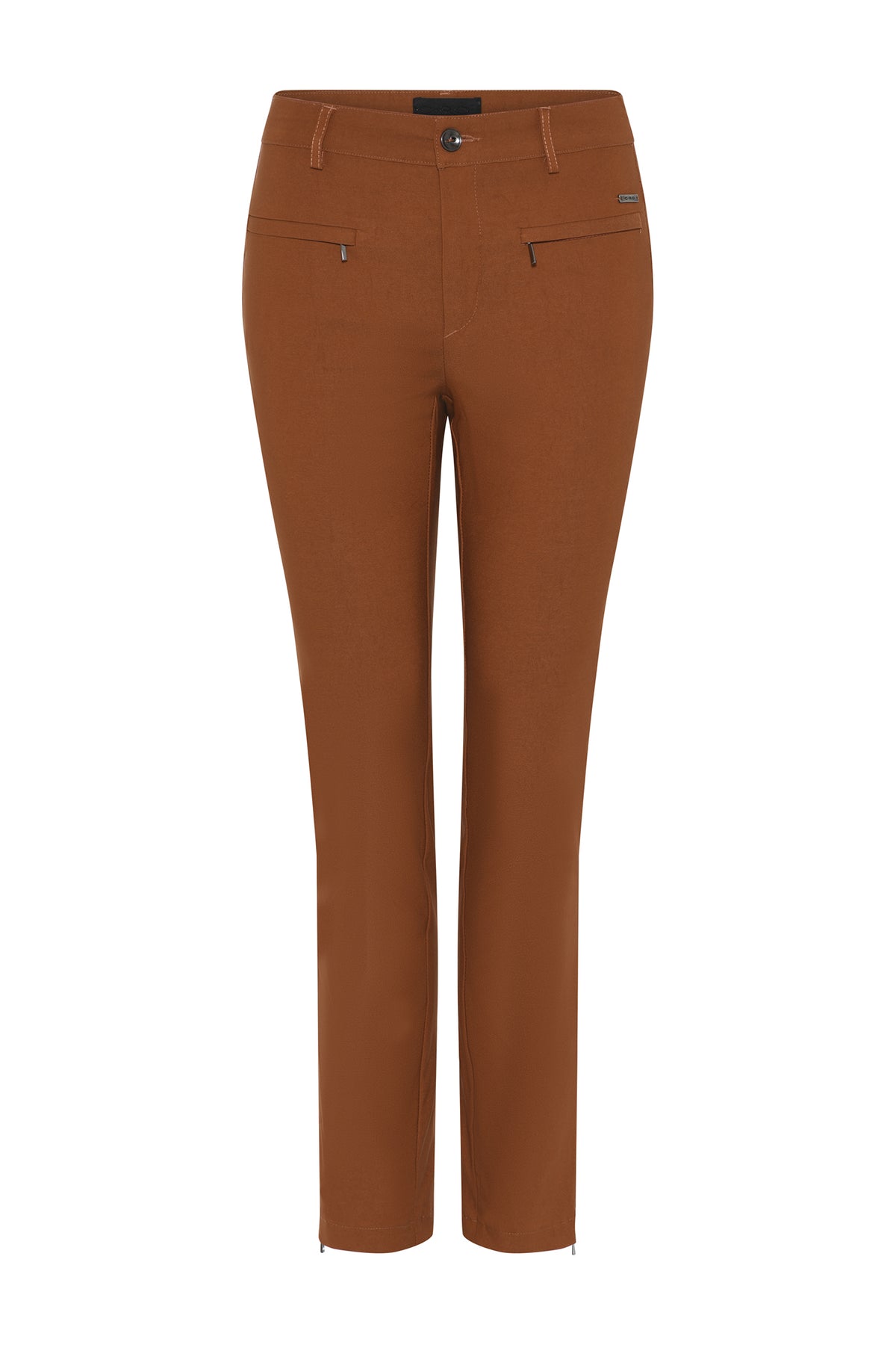 Lina 7/8 w. zip 376-Orange - 6841/420