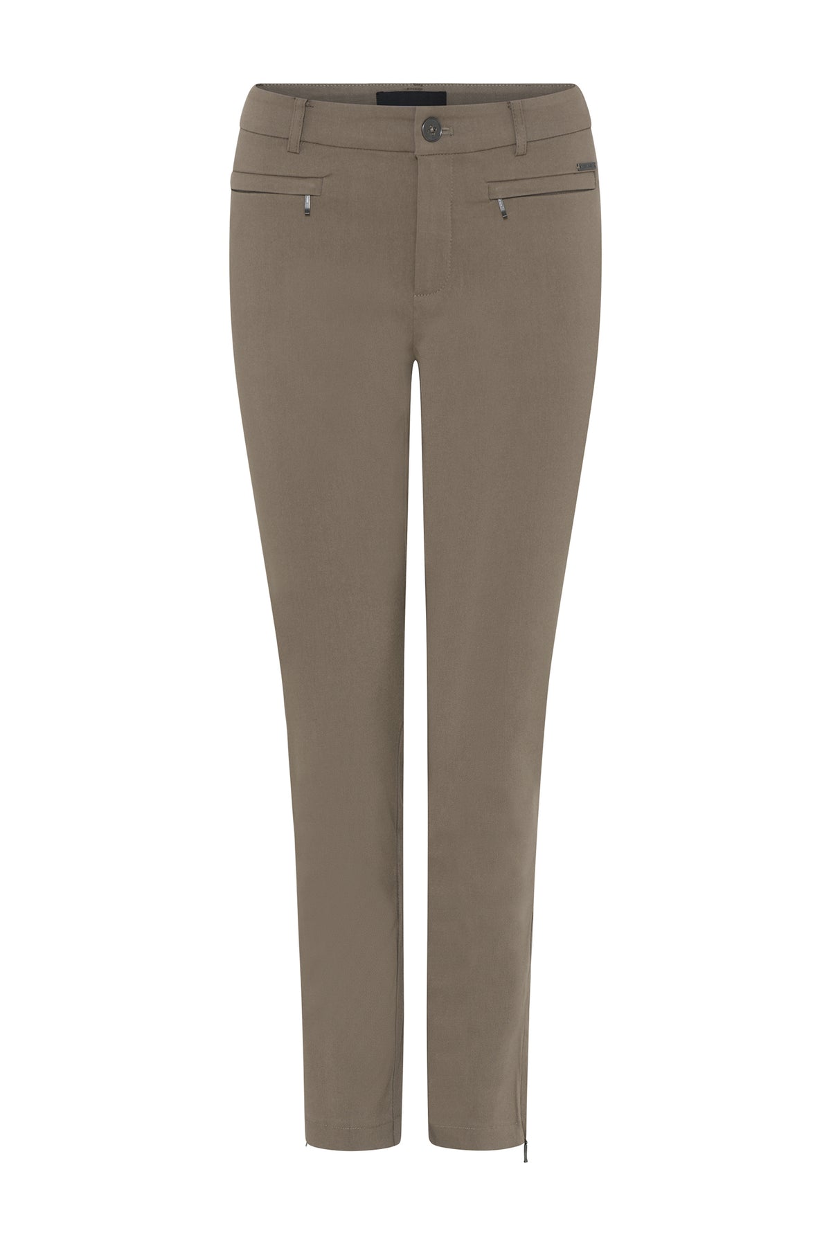 Lina 7/8 w. zip 539-Taupe - 6841/420