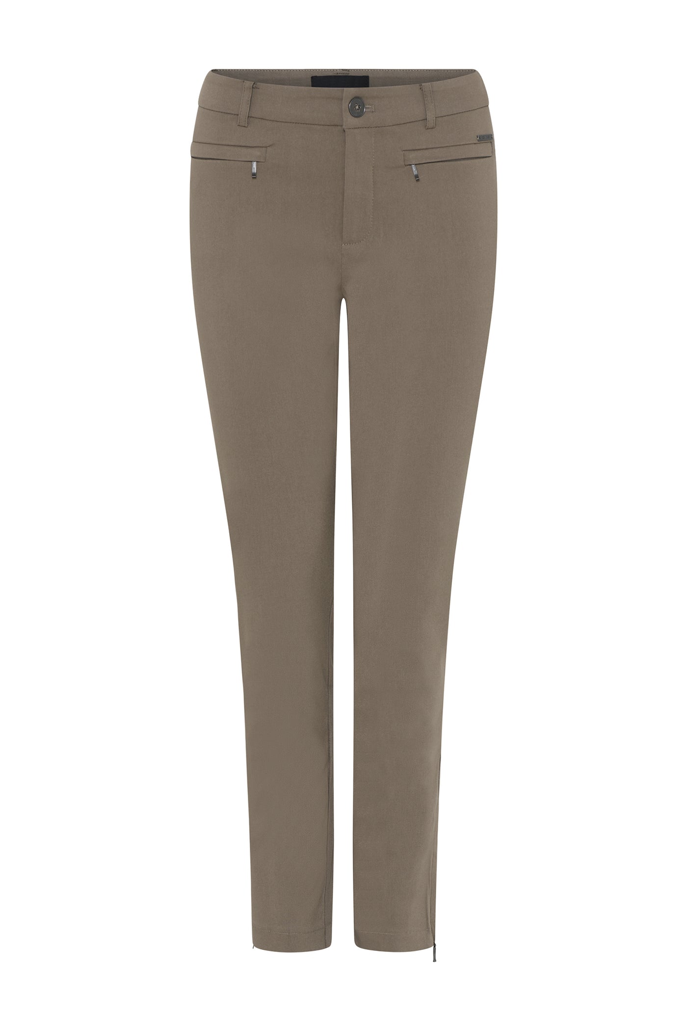 Lina 7/8 w. zip 539-Taupe - 6841/420