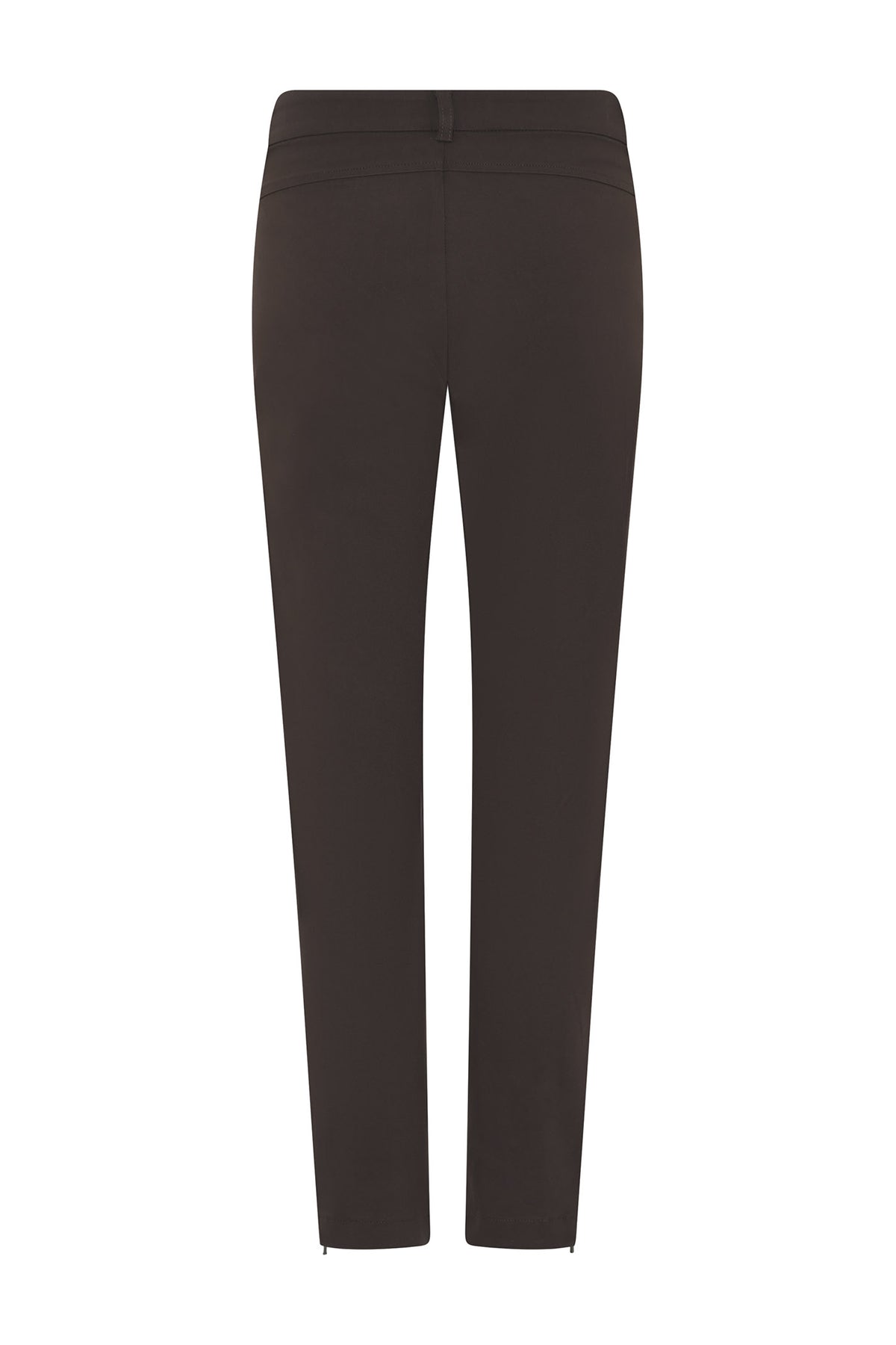 Lina 7/8 w. zip 598-Brown - 6841/420