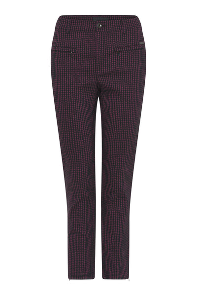 Lina 7/8 w. zip Jacquard 2549-Square - 6841/4209 Thumbnail