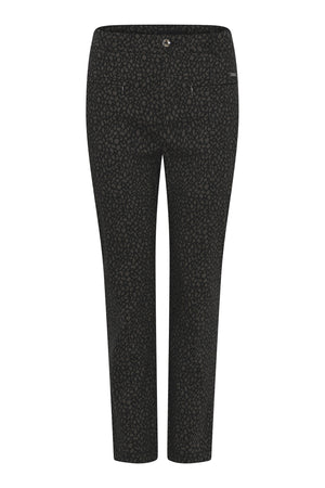 Lina 7/8 w. zip Jacquard 5429-Stone - 6841/4209