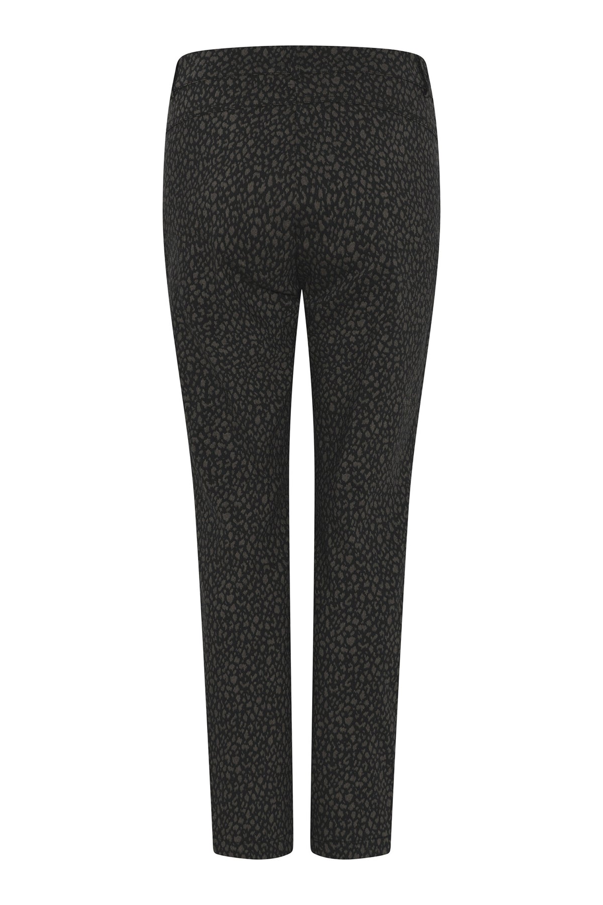 Lina 7/8 w. zip Jacquard 5429-Stone - 6841/4209