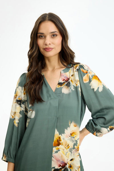 Linse tunic DUSTY GREEN - 17211 Thumbnail