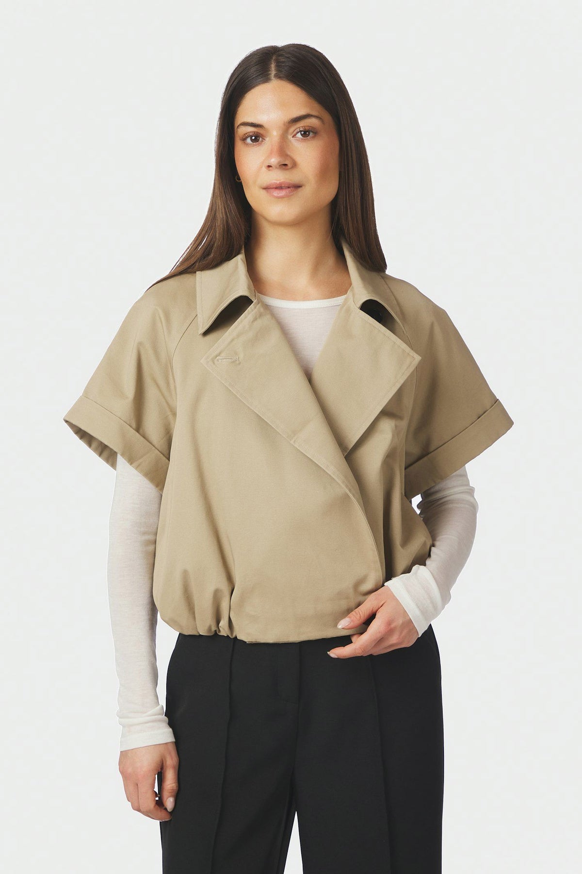 Lisha Trench Vest TAUPE - 169835
