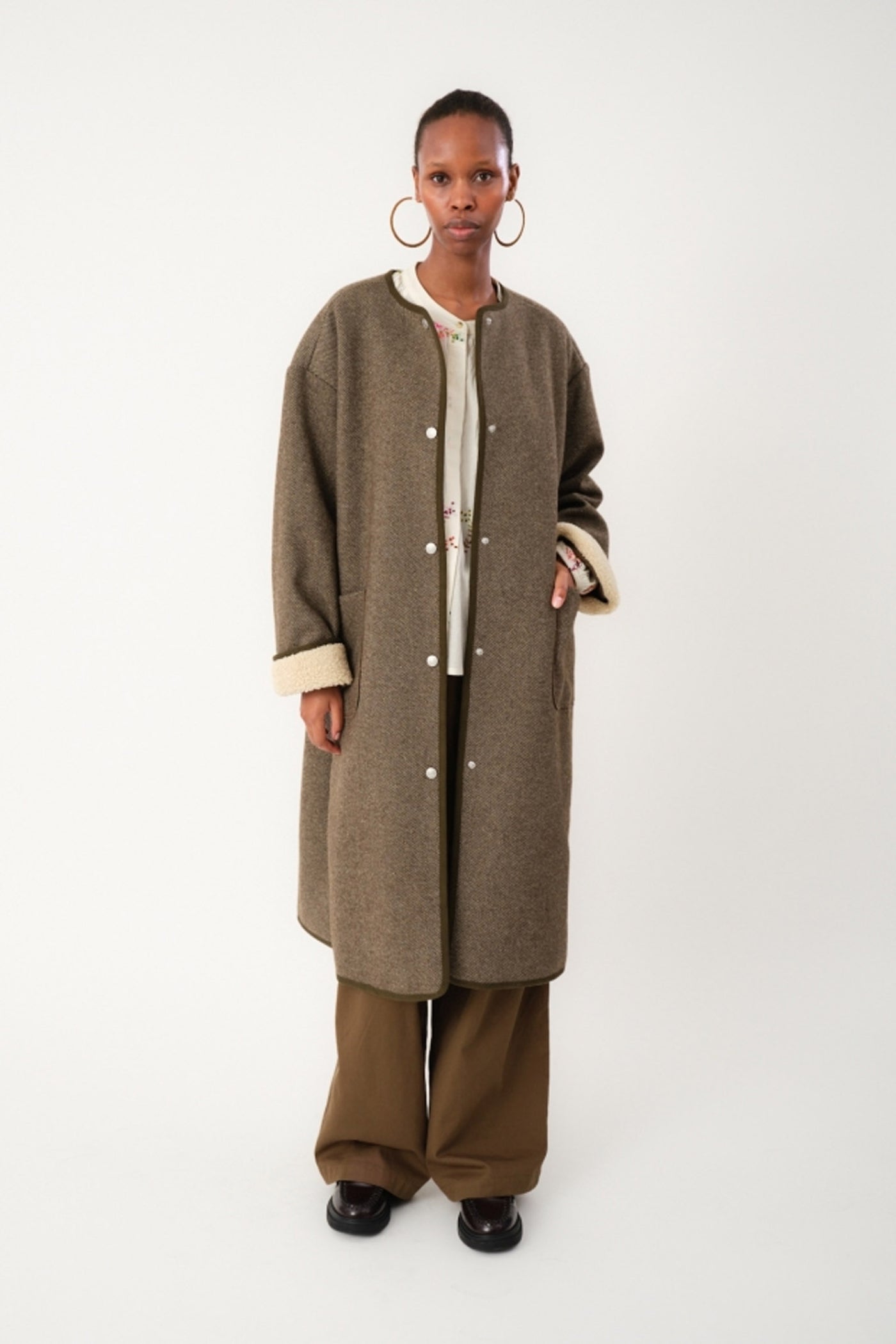 LockerbieLL Coat LS 87 Dark Mokka - 25419-7000