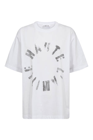 Logo Circle Tee White - HL10608