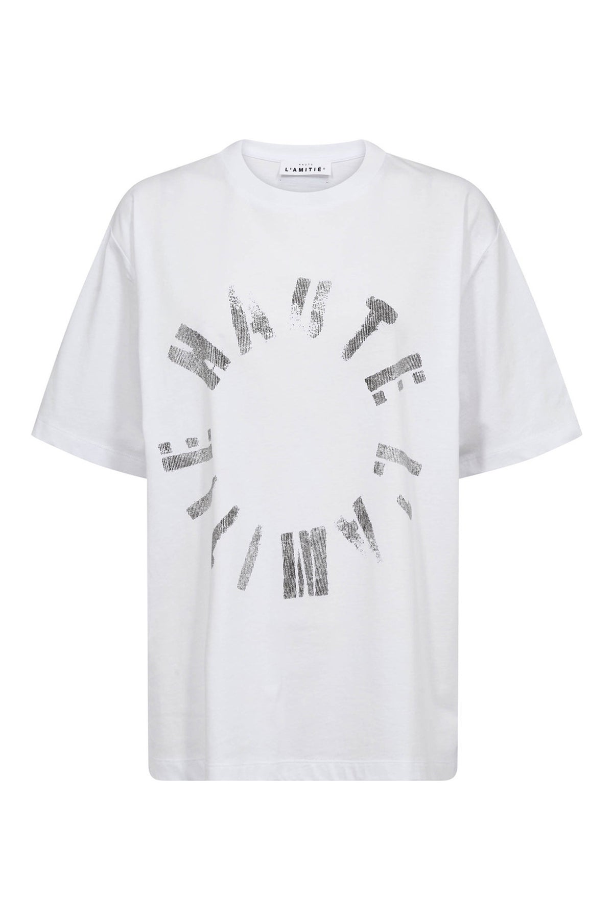 Logo Circle Tee White - HL10608