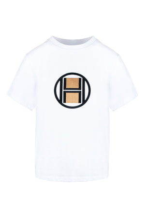 Logo T-shirt White Alyssum - 1010170510