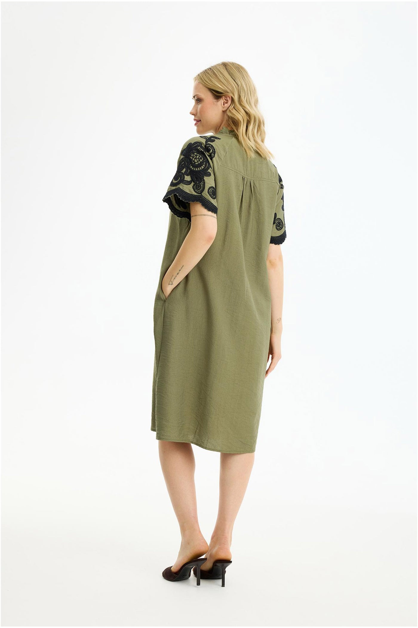 Lori dress Green - 17227