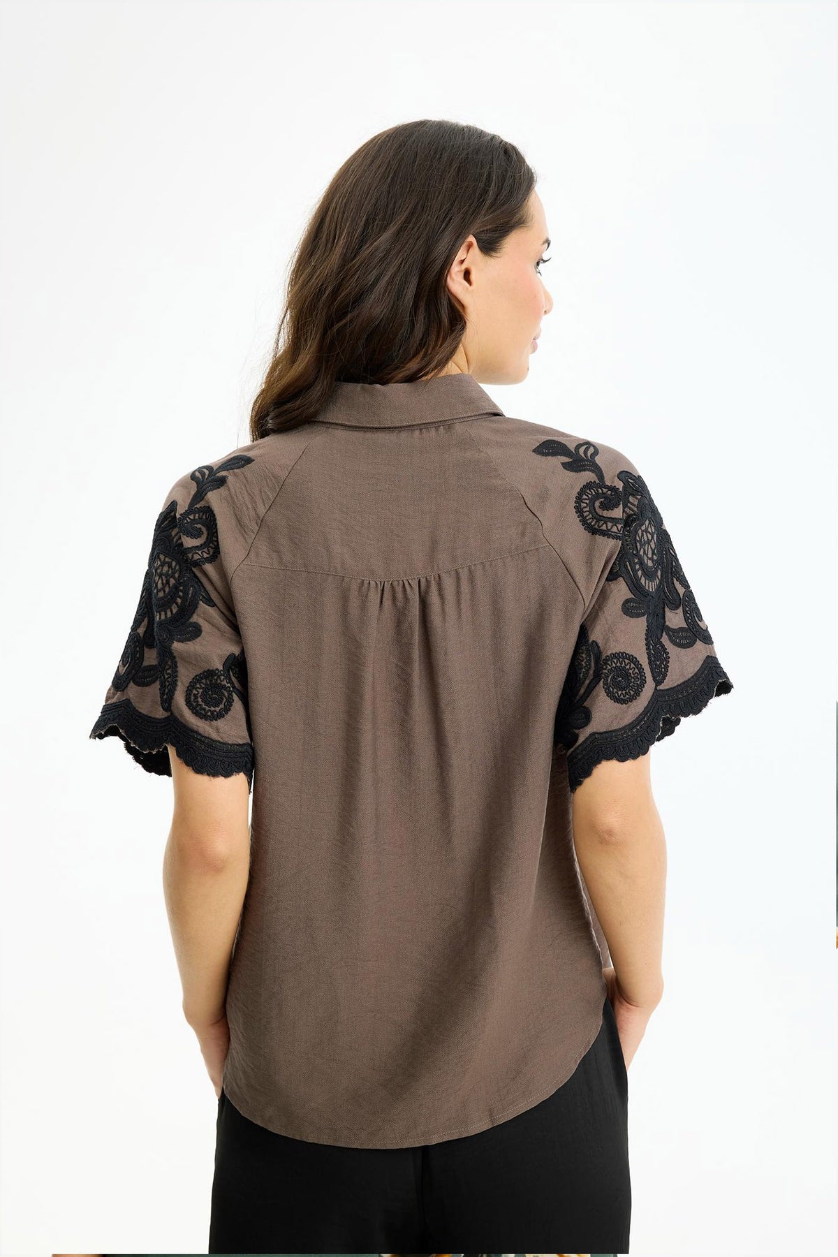 Lori shirt Brown - 17226