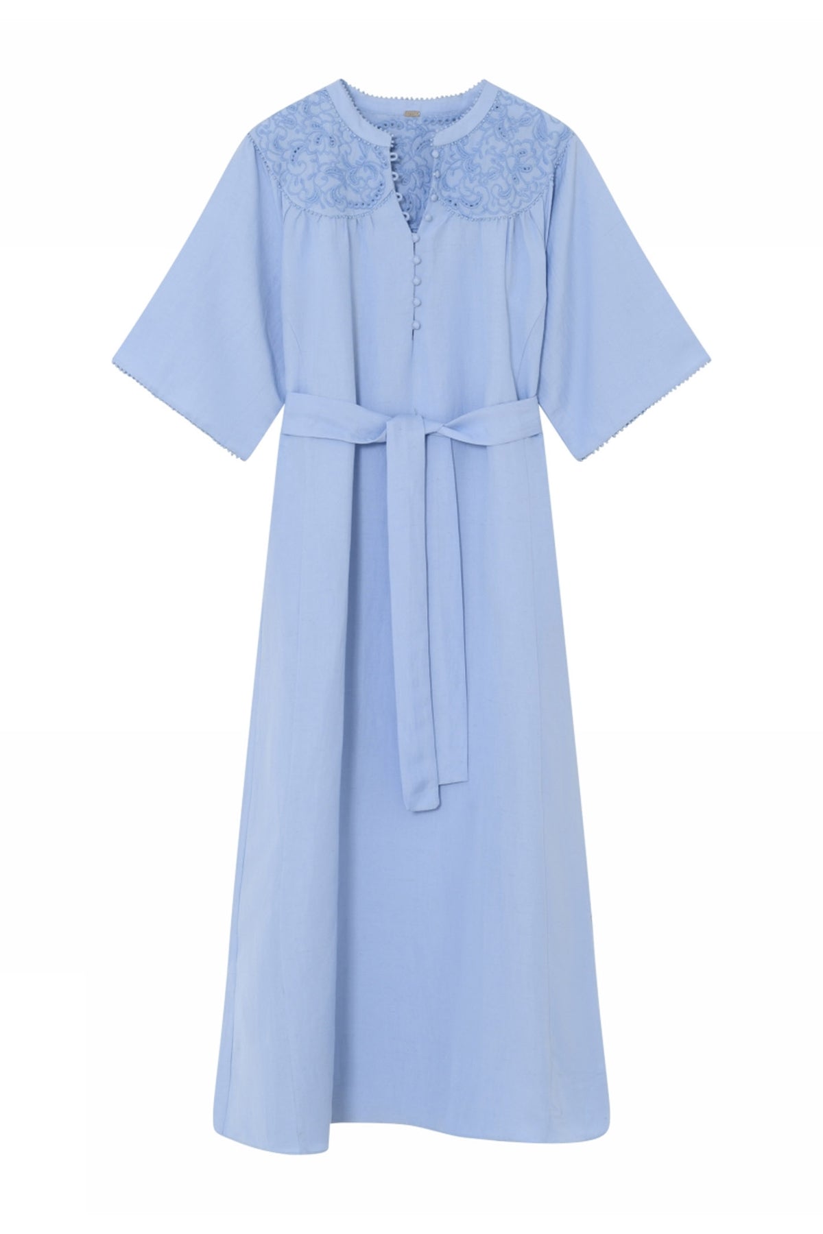 Lorry, long dress 94079-Vista Blue - 61514/7576