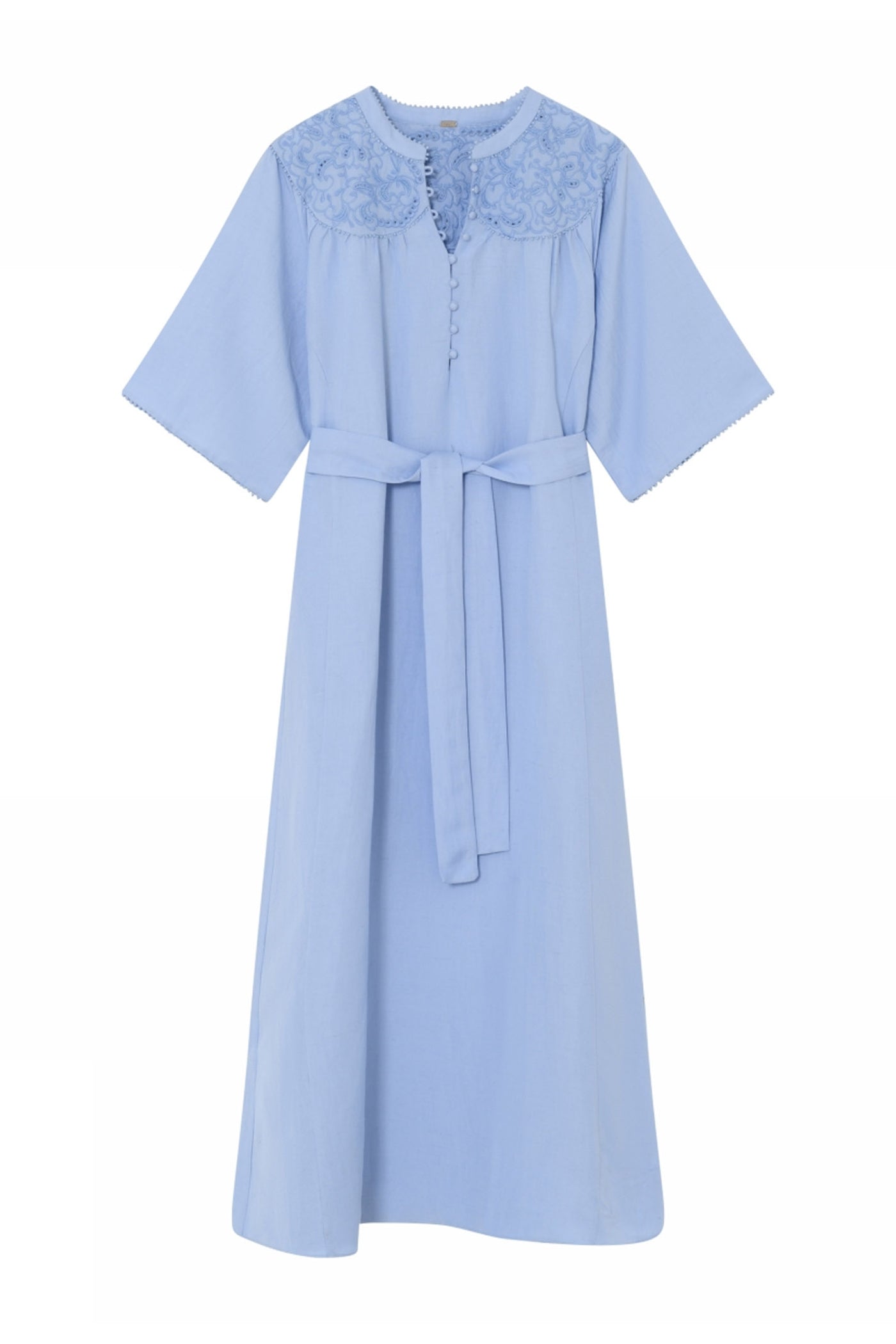 Lorry, long dress 94079-Vista Blue - 61514/7576