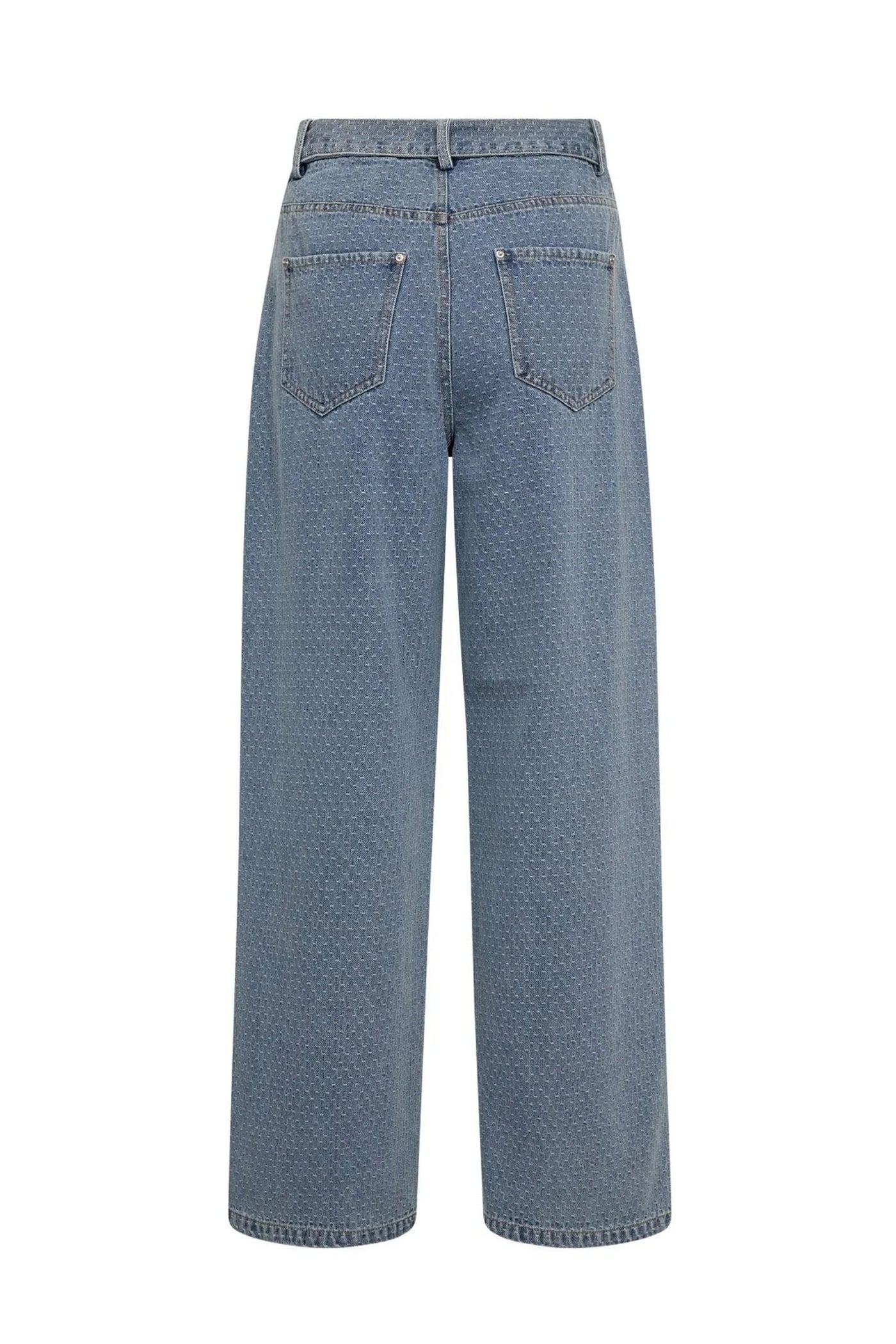 LovaCC Denim Belt Pant 552-Denim blue - 41090