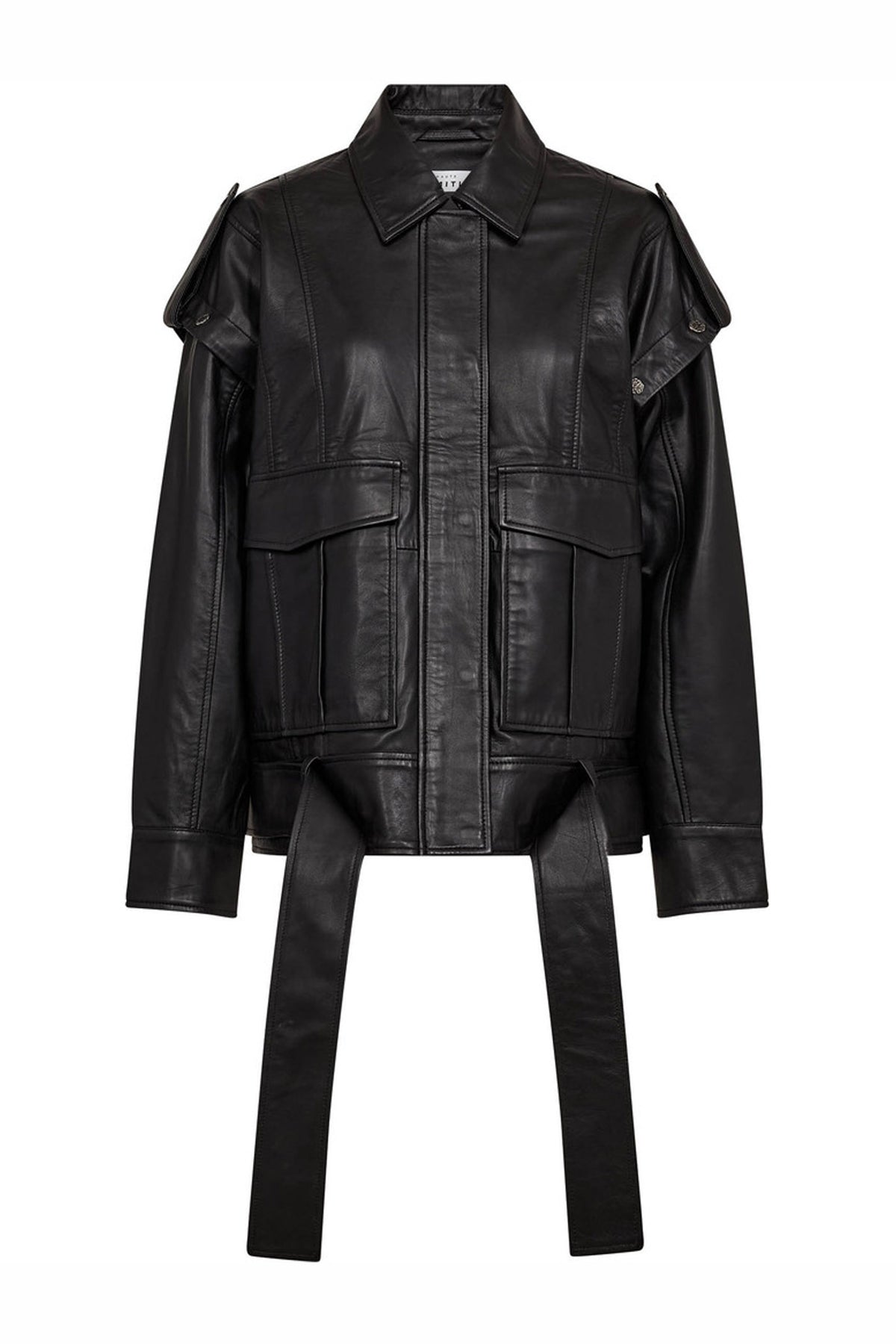 Luba Leather Jacket Black - HL10473
