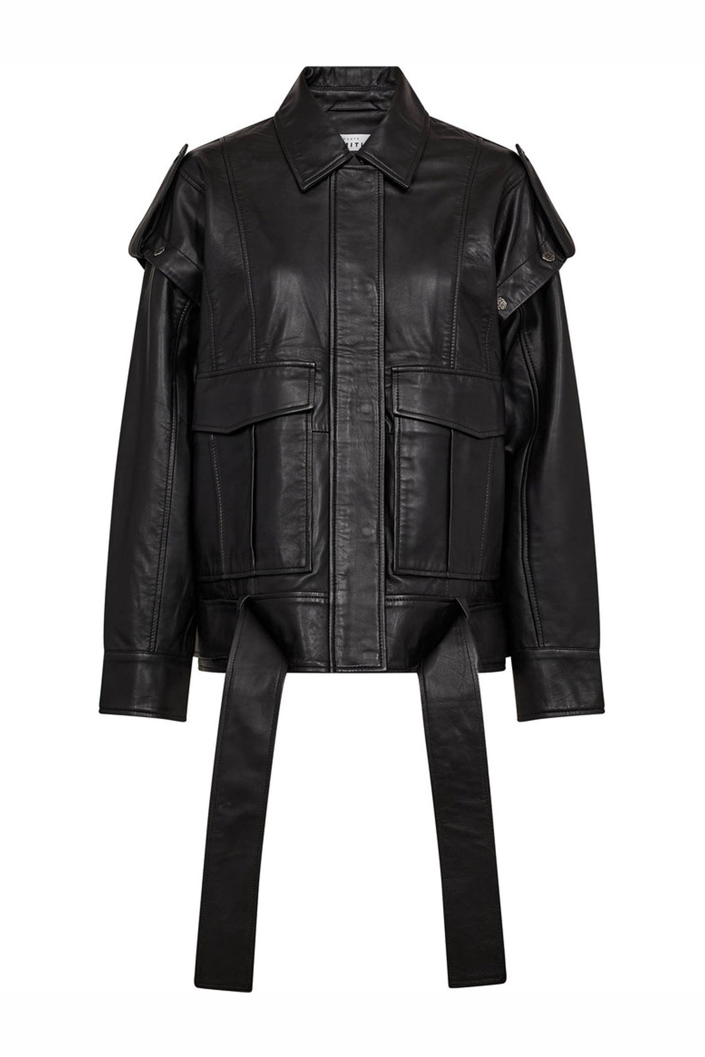 Luba Leather Jacket Black - HL10473