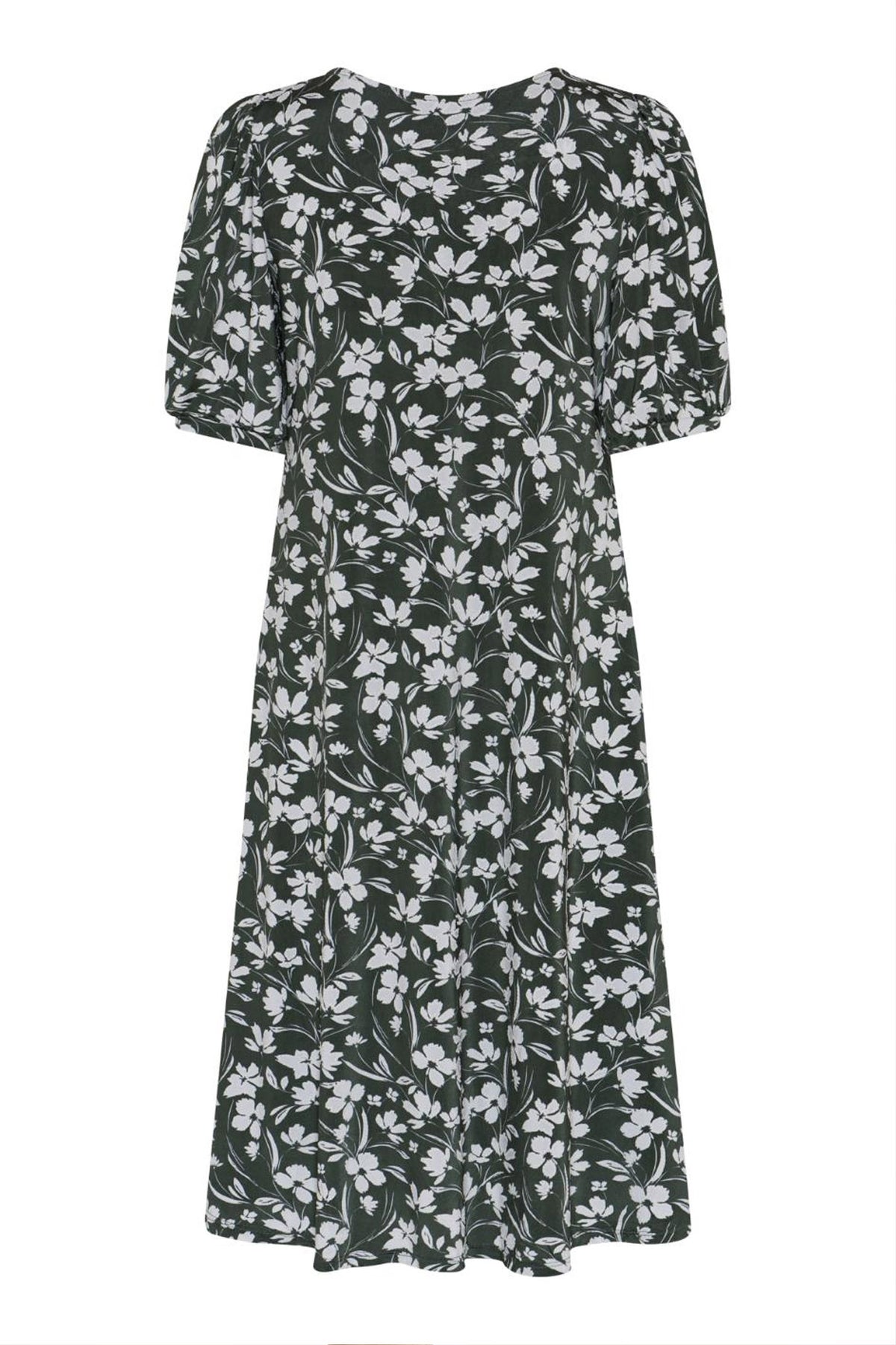 Lucette dress 1/2 sleeves Green - 17008