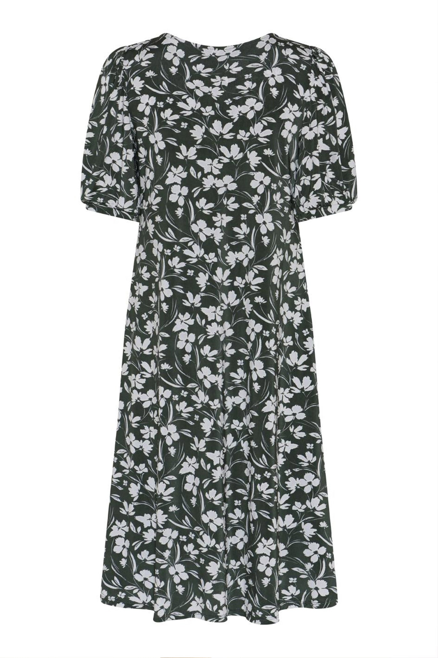 Lucette dress 1/2 sleeves Green - 17008