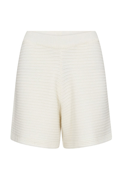 LueCC Knit Shorts 11-Off white - 41185 Thumbnail