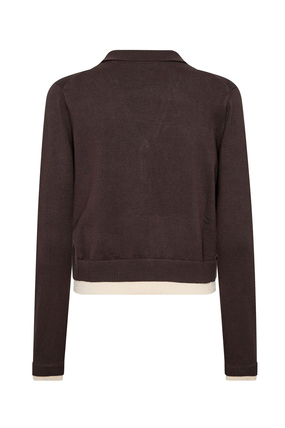 LueCC LS Cardigan 20003-Dark Brown - 500215