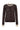 LueCC Pointelle Cardigan 145-Dark Brown - 42023